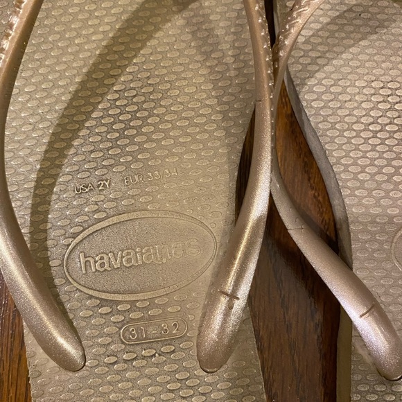 Gold kids havaianas - Picture 2 of 3